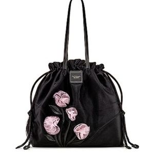 NWT Victoria's Secret Mesh Floral Bag